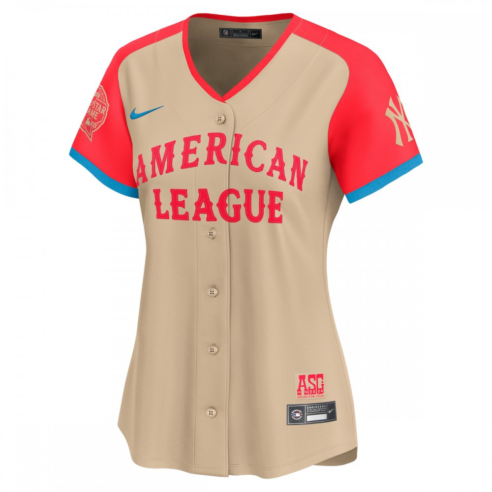 Juan Soto American League Women's 2024 MLB All-Star Game Limited Player Jersey - Cream-Pro Kit Vault | Brand New 26/27 Sports Jerseys